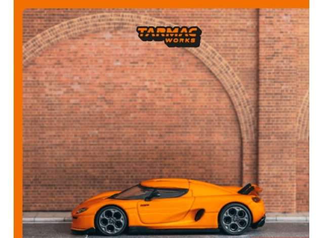 Koenigsegg CC850 orange 1:64 