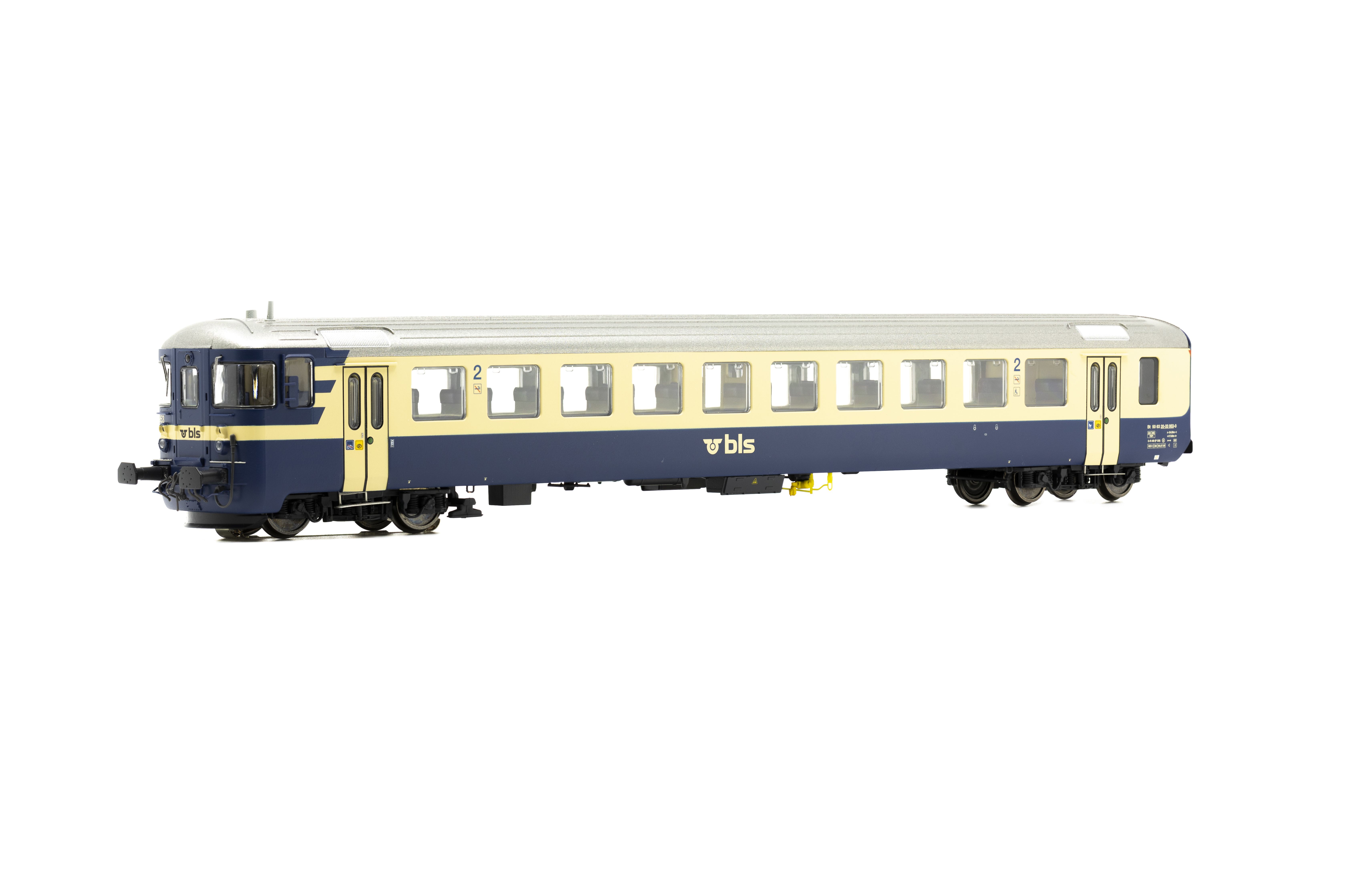 BLS Steuerwagen 953 Ep.VI DC blau / beige