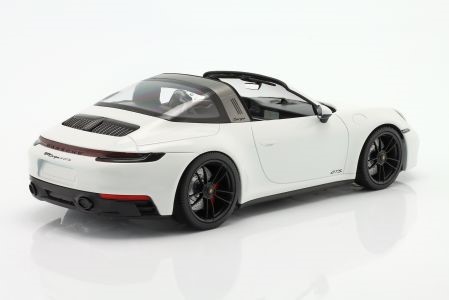 Porsche 911 (992) Targa 4 GTS 2021 weiß (limitiert auf 300 Stück) 1:18