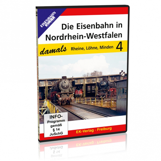 DVD Eisenbahn in Nordrhein- Westfalen - damals, Teil 4 "Rheine, Löhne, Minden"