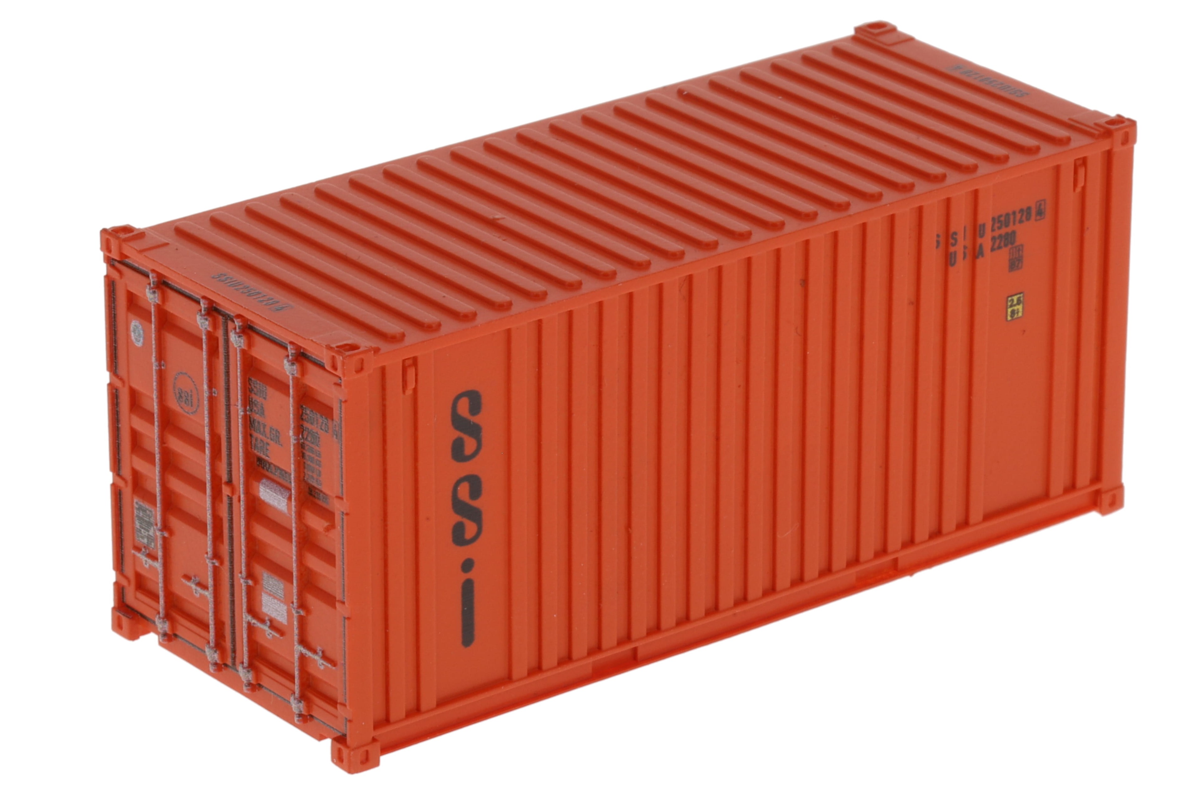 Container 20´Flat Panel SSI Behälternummer: SSIU 250128