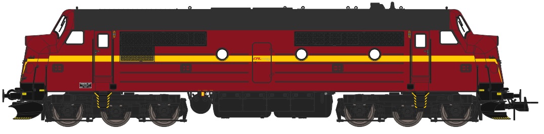 CFL Diesellok Mx1023 NOHAB DC