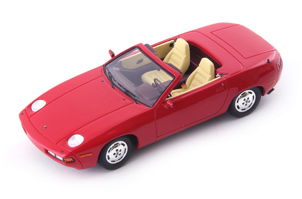 Porsche 928 Convertible Carelli Design 1981 rot 1:43