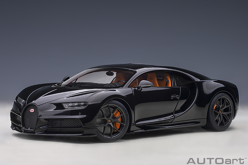 Auto Art Chiron schwarz 70999 - Bugatti
