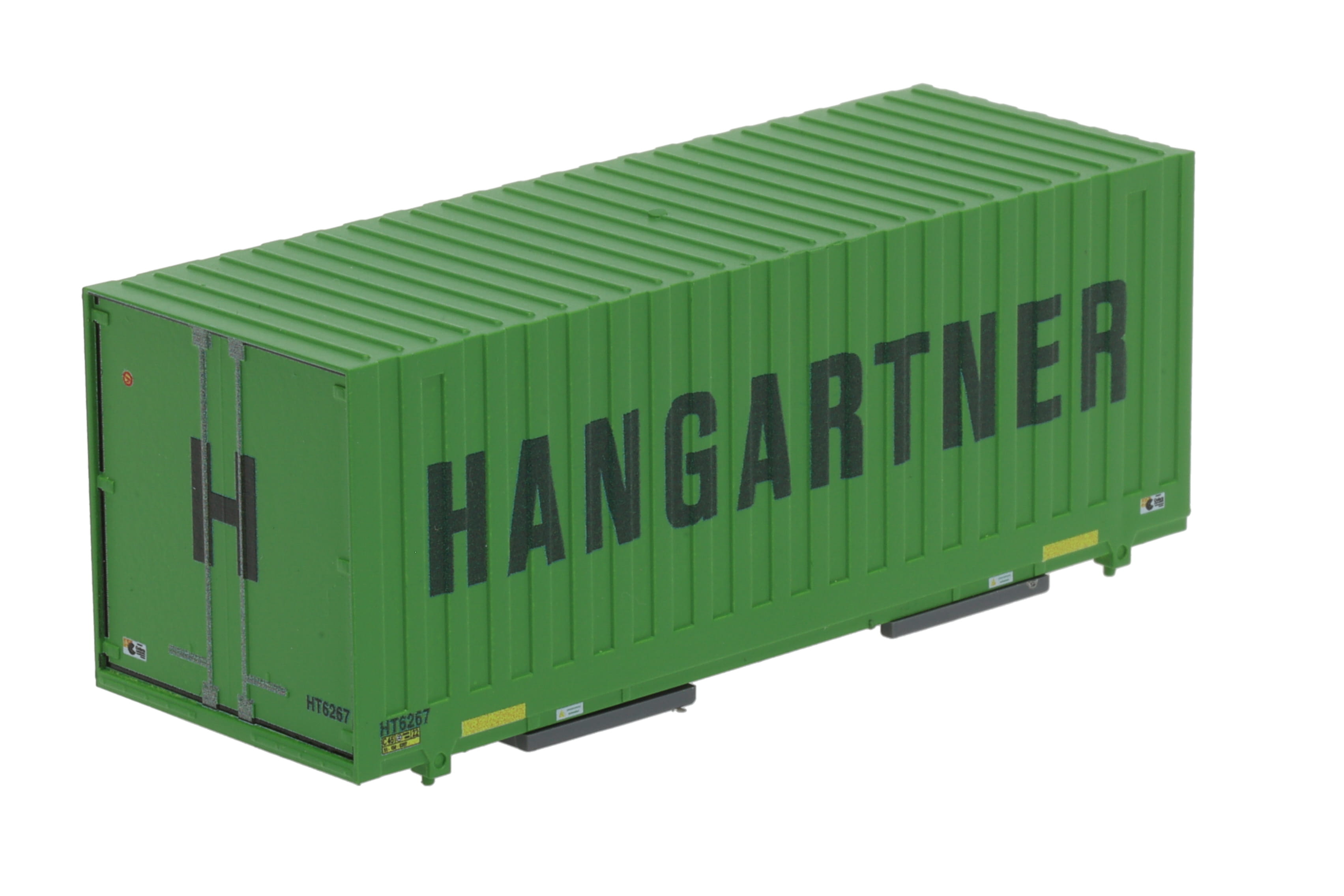 1:87 Container WB-C715 HANGAR Wechselbehälter WB-C 715 Cobra Spu-Wa Box, Aufschr