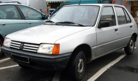 Peugeot 205 GL´88 grau 1:43 Future grey