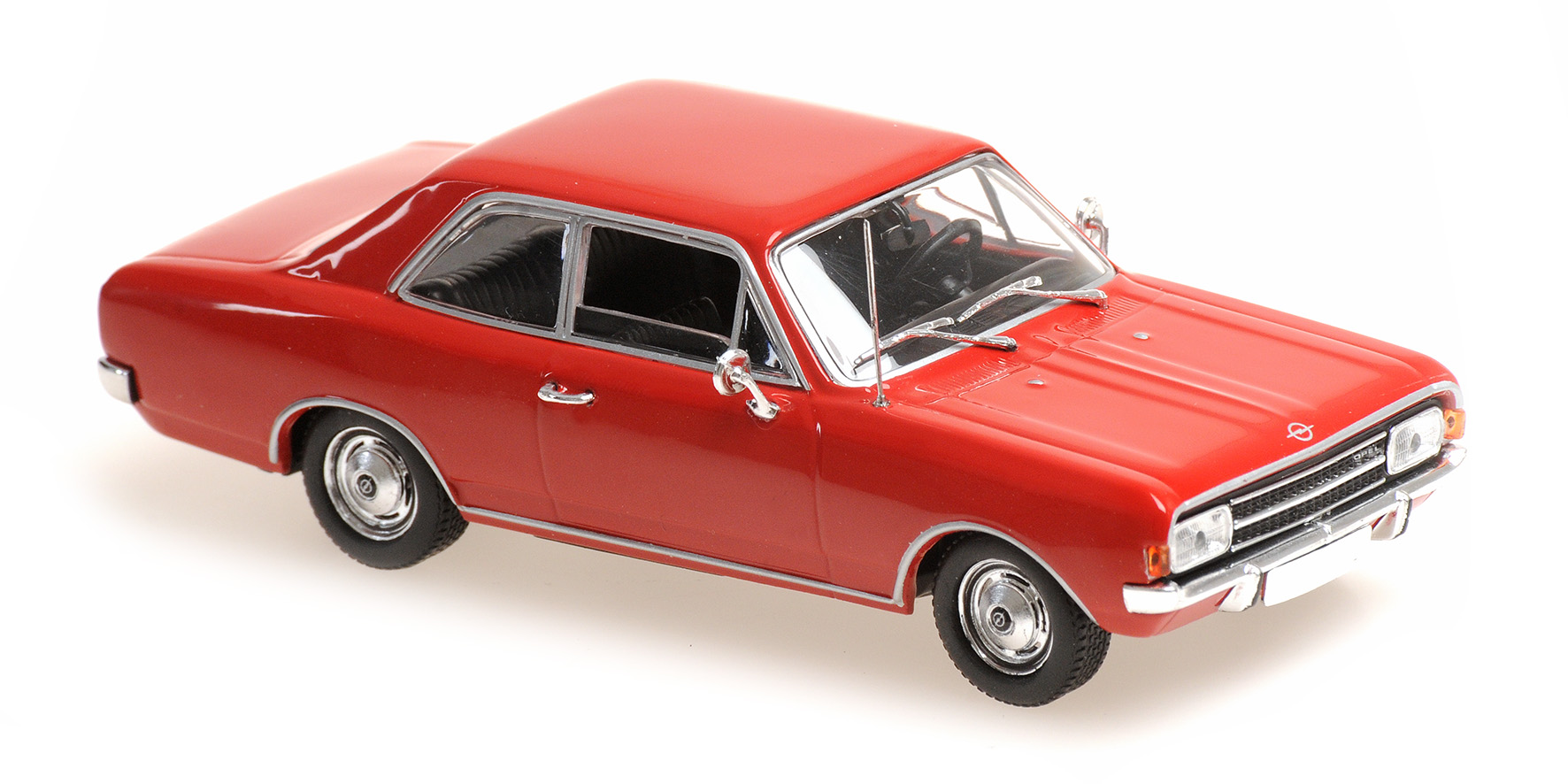 Opel Rekord C `1966 rot 1:43 Diecast Maxichamps