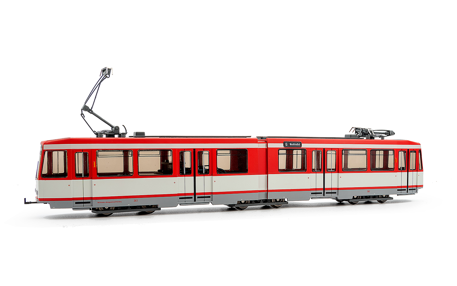 Nürnberg Tram Düwag M6 EpIV-V