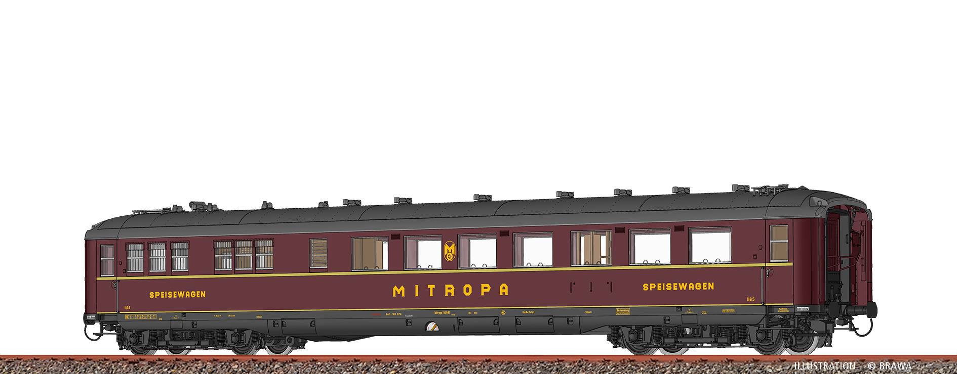 DR Speisewagen Mitropa Ep.III DC