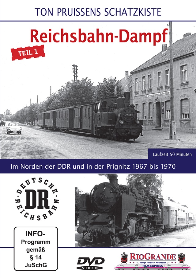 DVD Ton Pruissen Dampf 1 Filmschätze: Reichsbahn-Dampf Teil1