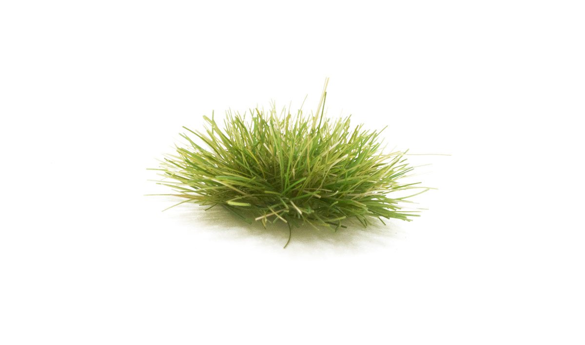 Medium Green Grass Tufts, 18 fertige Büschel, mittelgrün