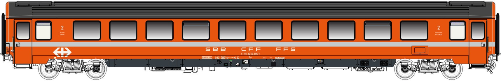 SBB Personenwagen UIC Z1 Bpm Ep.V