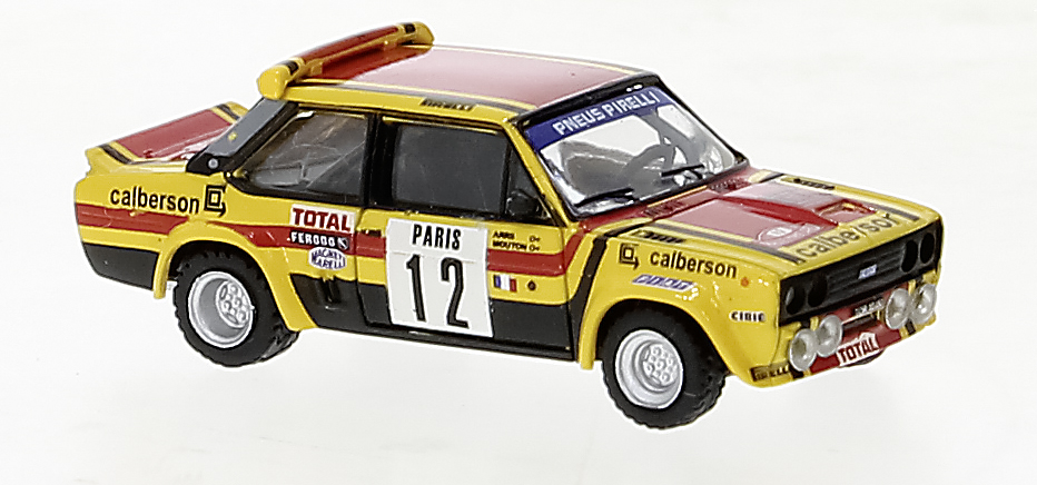 Fiat 131 Abarth 12 M.Mouton Siebte in Monte Carlo`1980