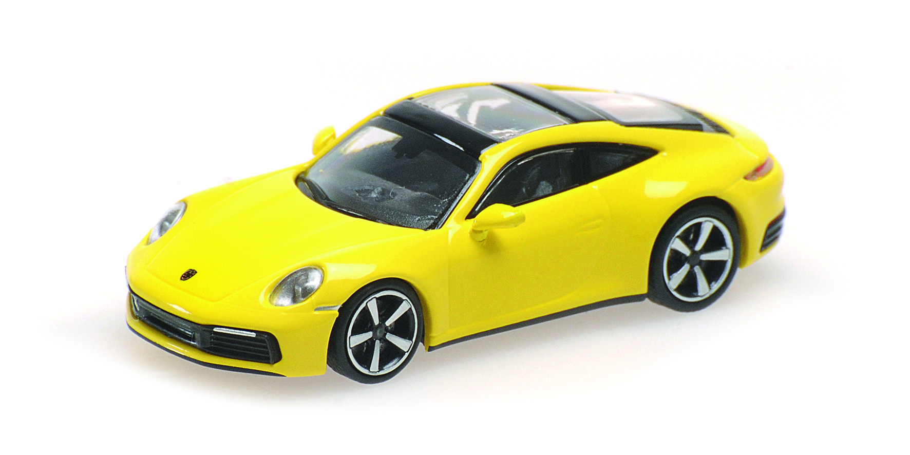 Porsche911(992)Carr.4S`19gelb `2019 1:87