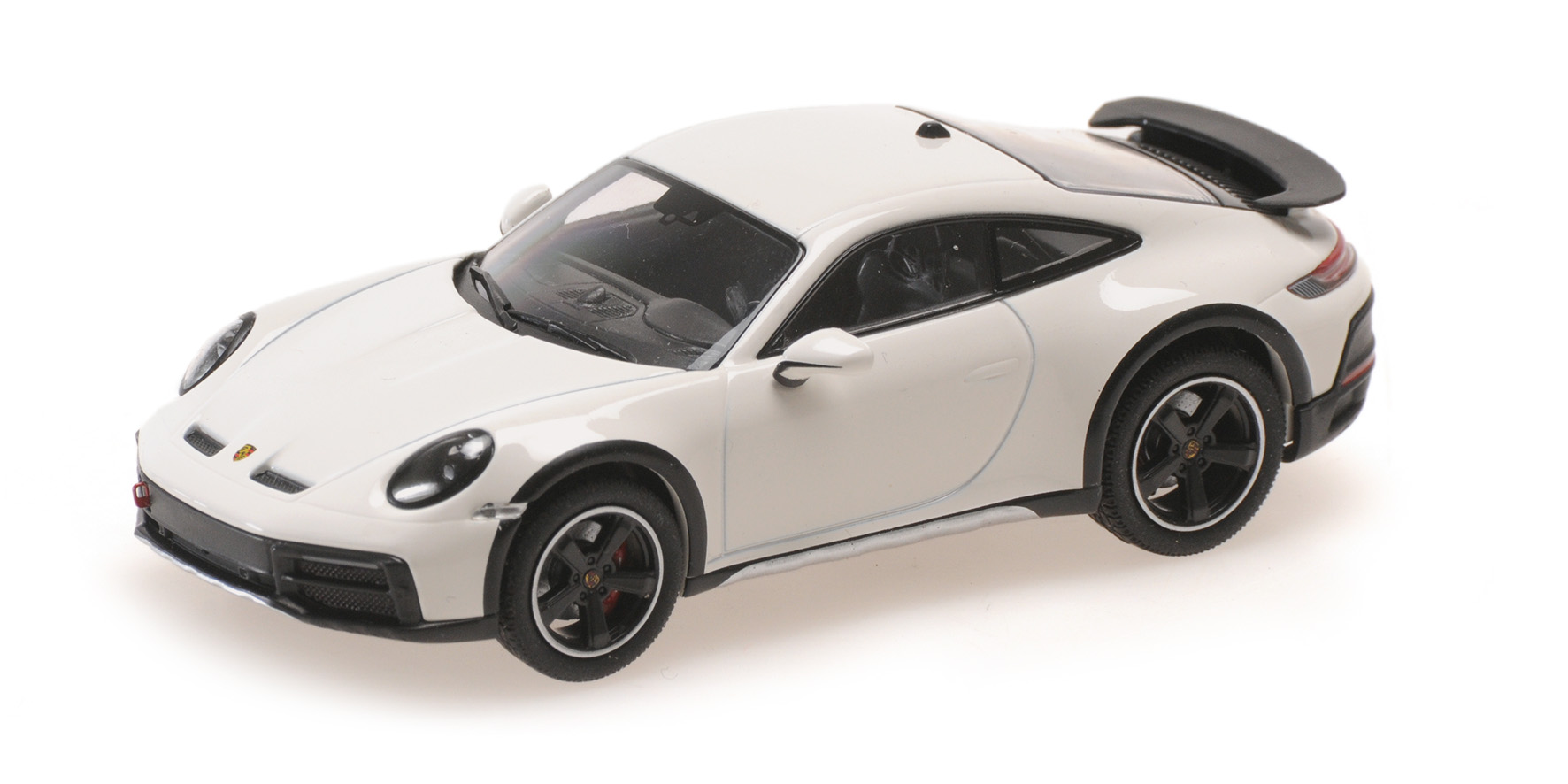 Porsche 911 Dakar 2022 weiß 1:43 Die Cast