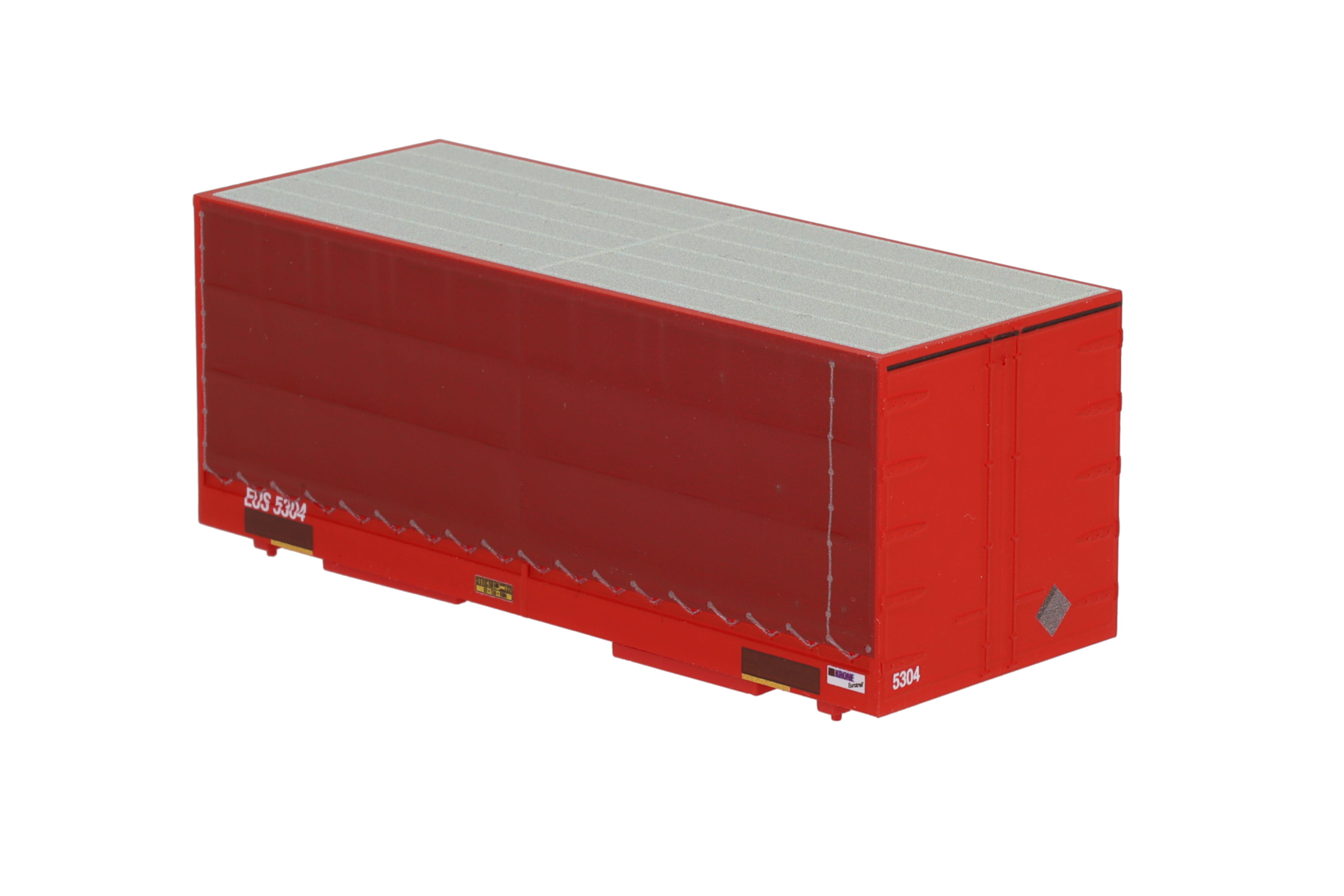 1:87 Container WB-C715 EURO- SHUTTLE, Wechselbehälter WB-C 715 PP Pritsche / Pla