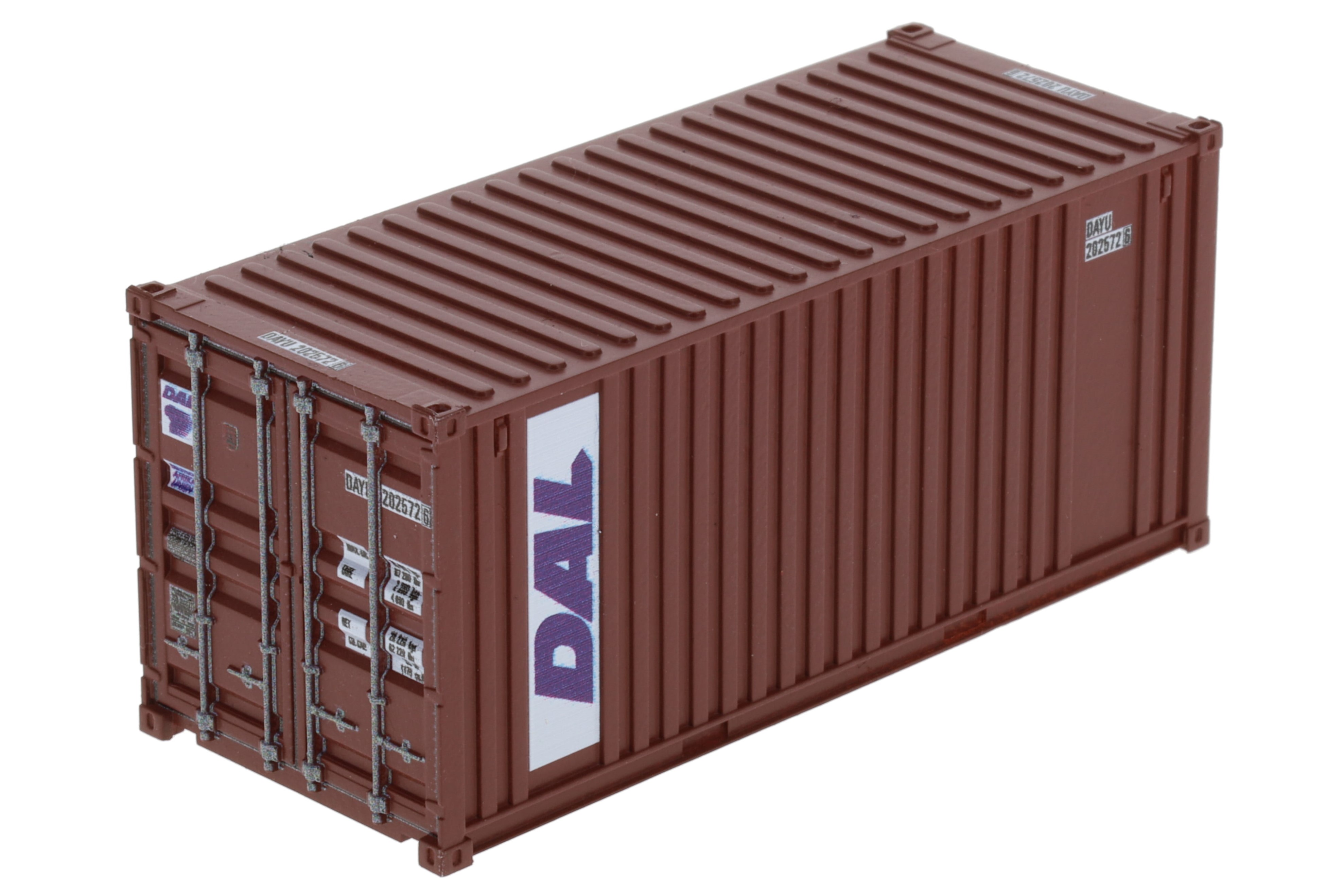Container 20´Flat Panel DAL Behälternummer: DAYU 202572