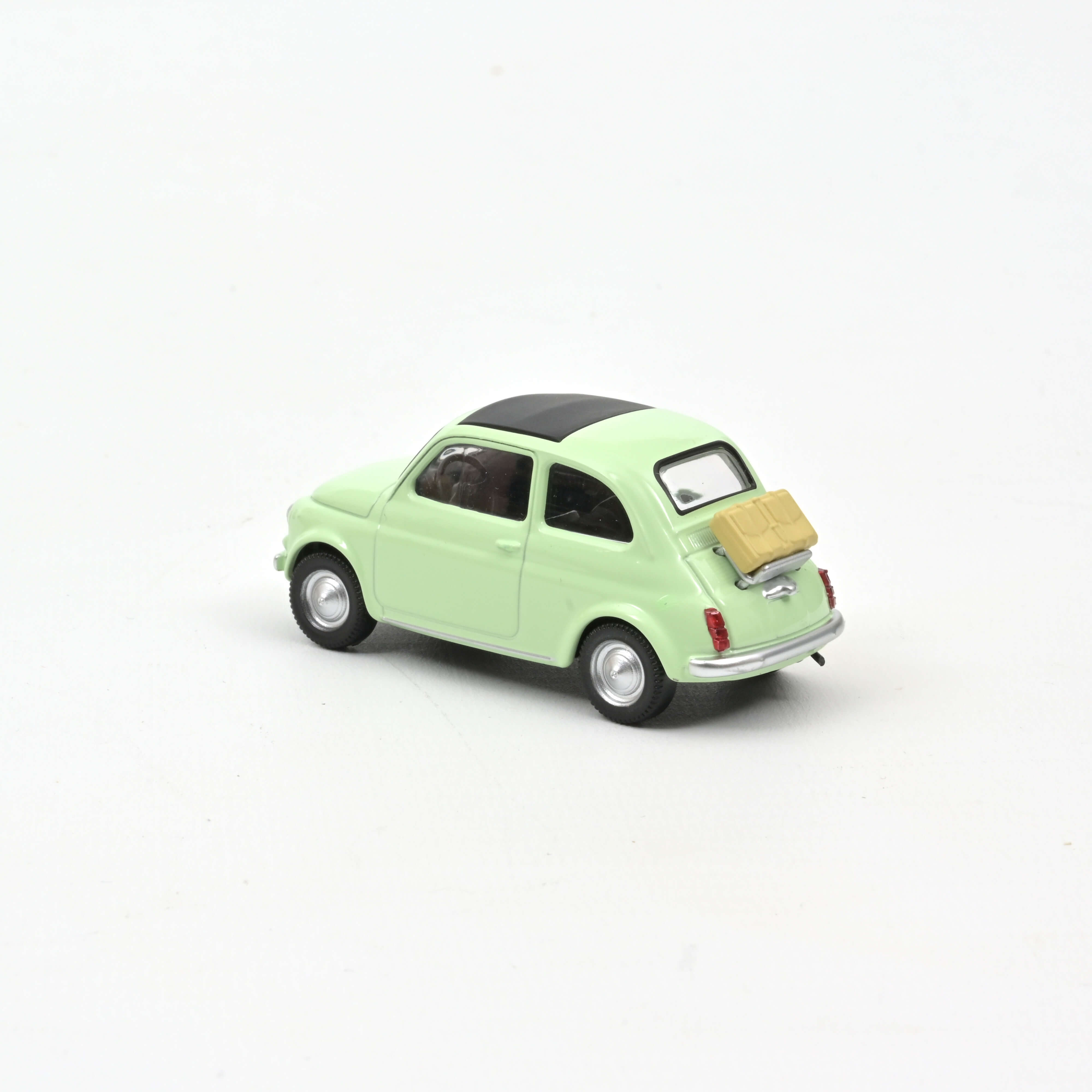 Fiat 500 F light green Jetcar / Jet cars 1:43