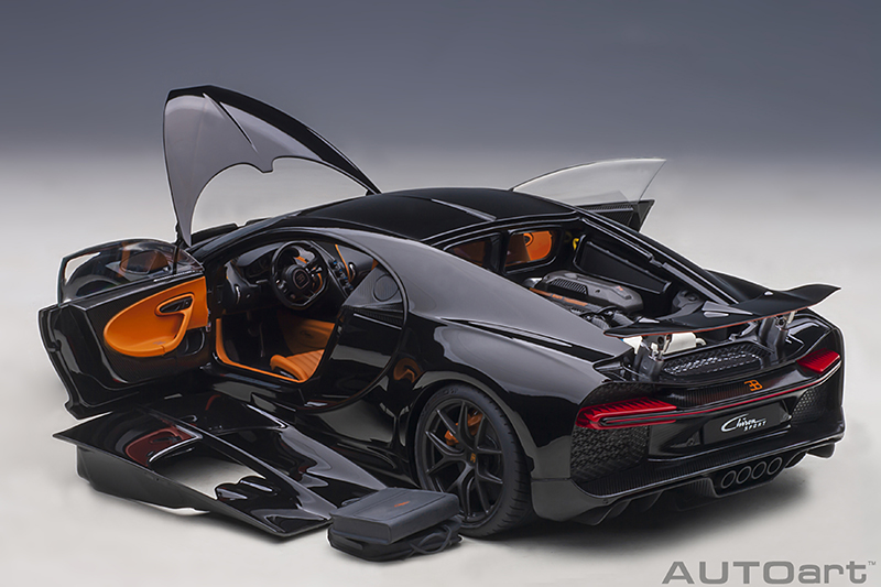 Auto - Bugatti schwarz Chiron Art 70999