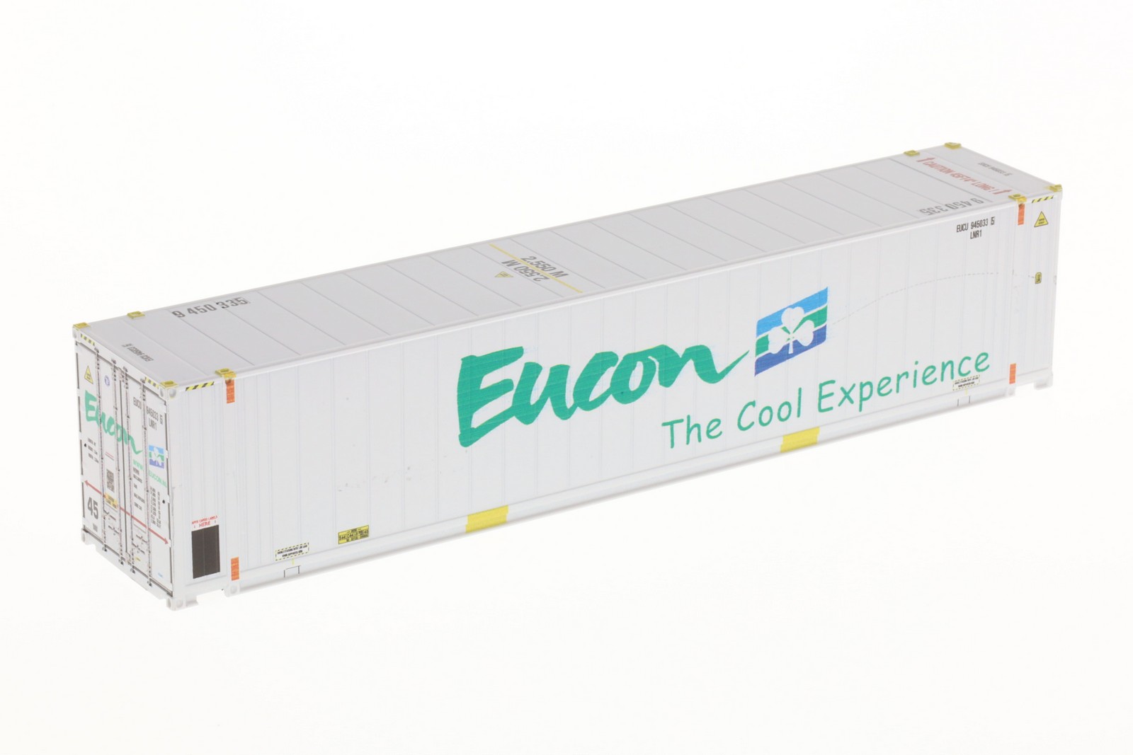 1:87 45´Container EUCON Container WB-A / Ct45´ (Euro) Reefer (E), "the cool experience", # EUCU 945033