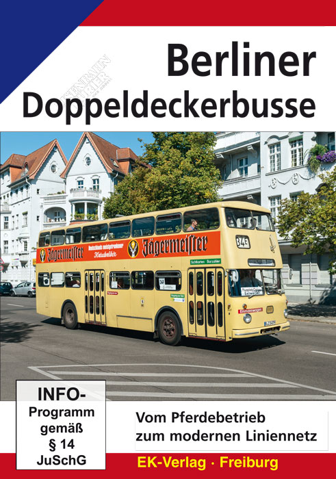 DVD BerlinerDoppeldeckerbusse Vom Pferdebetrieb zum modernen Liniennetz