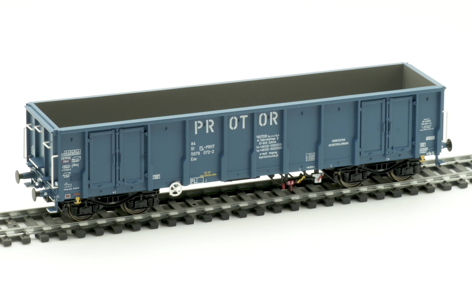 PROTOR Eas Hochbordwagen Ep.6 DB CARGO Polska S.A.