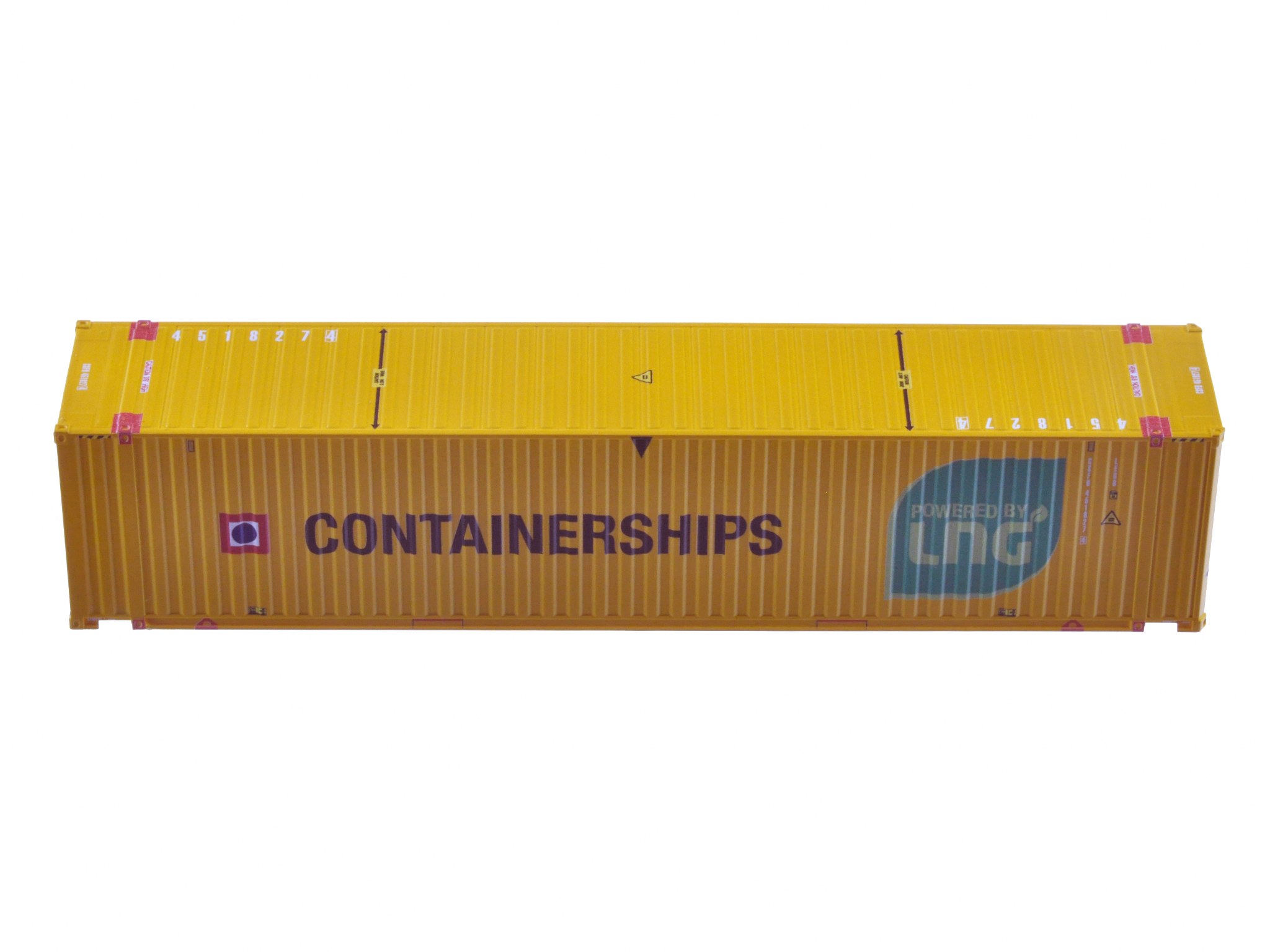 1:87 45´ Container CONTAINER- SHIPS (LNG), WB-A HC (Euro), # CSFU 451827