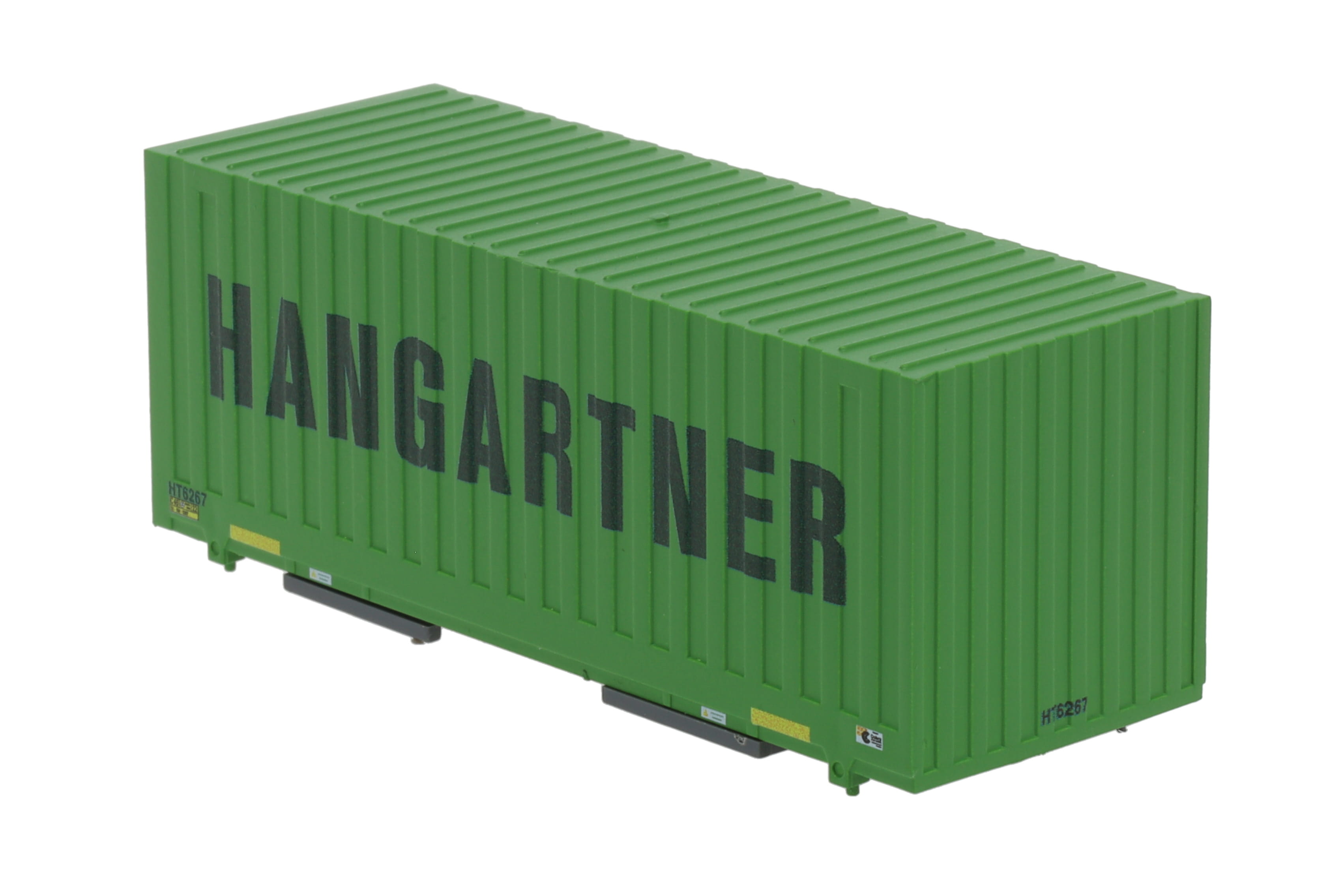 1:87 Container WB-C715 HANGAR Wechselbehälter WB-C 715 Cobra Spu-Wa Box, Aufschr