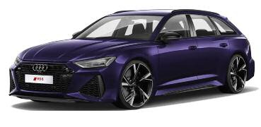 Audi RS 6 Avant`2019violett violett metallic 1:43 Die Cast