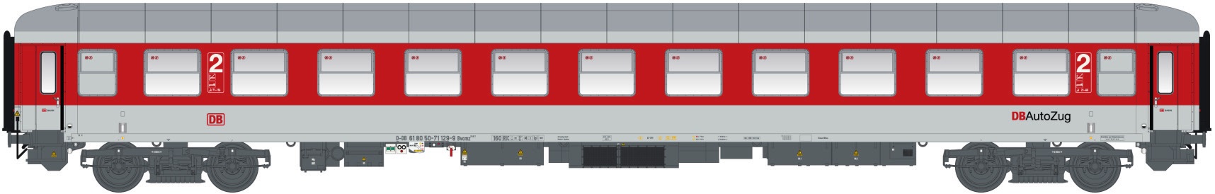 DBAG Autozug Liegewagen 2.Kl. Ep.VI