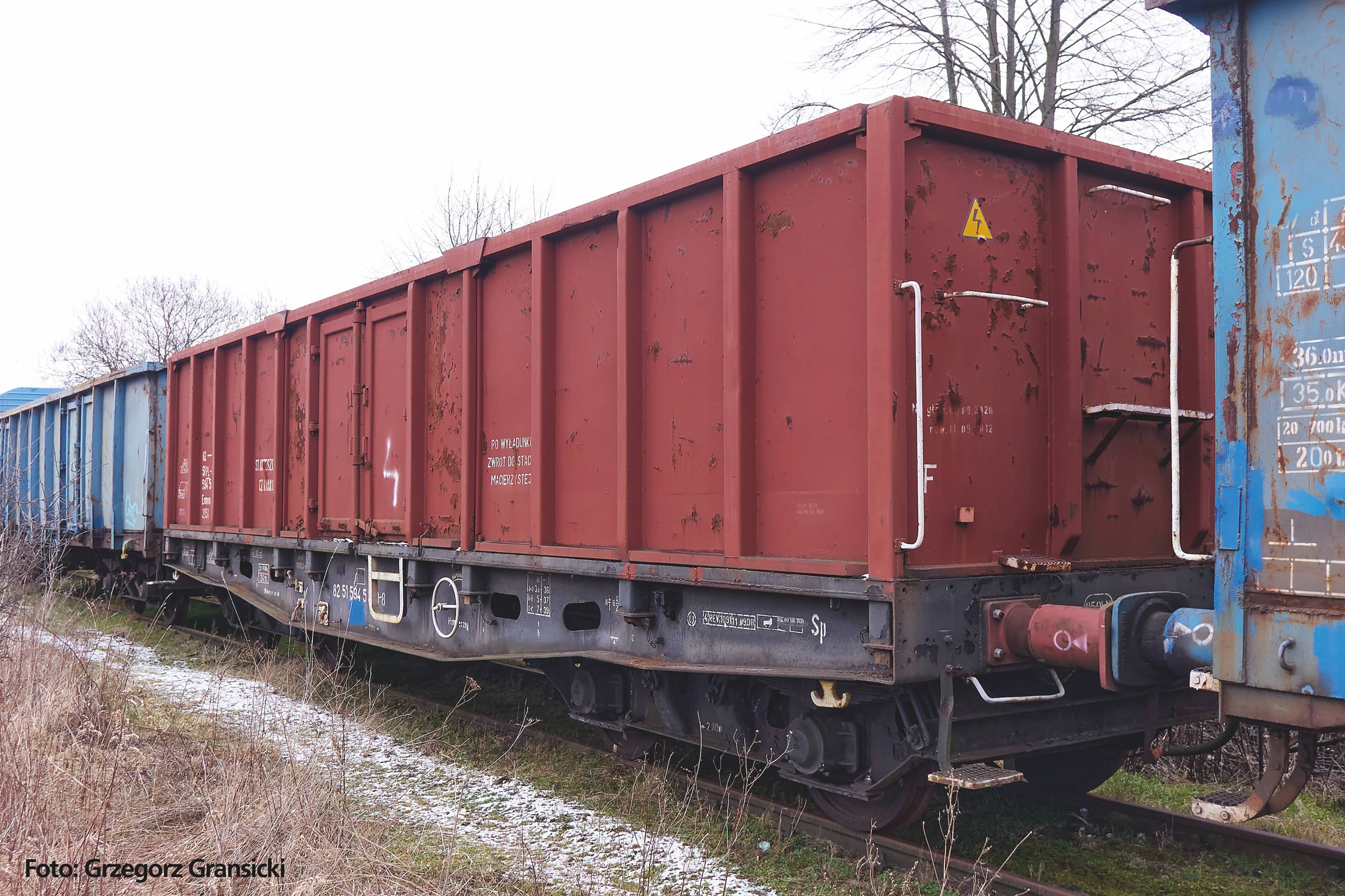 PKP offener Güterwagen Set 2tlg. Ep.VI