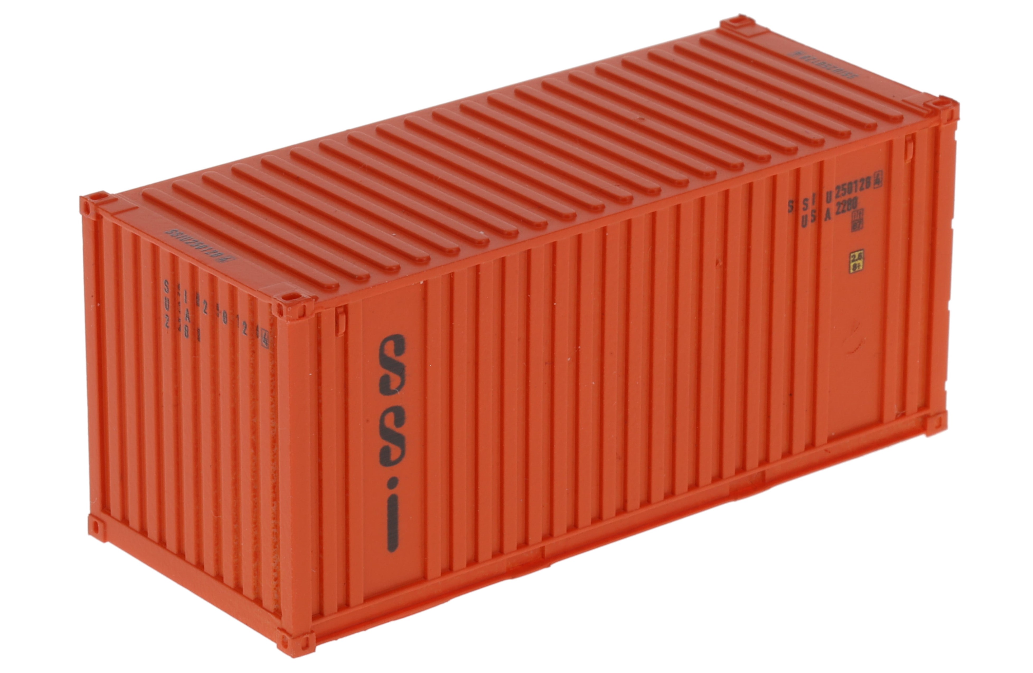 Container 20´Flat Panel SSI Behälternummer: SSIU 250128