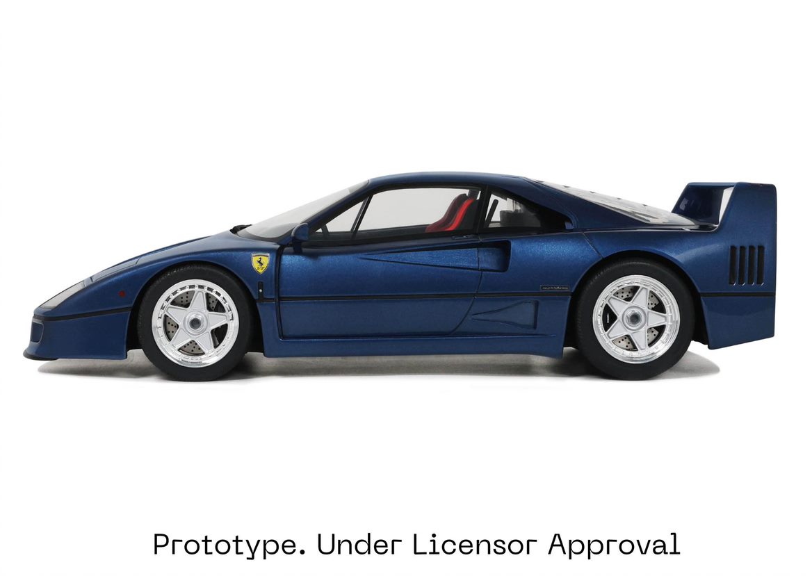 Ferrari F40 blau 1:18