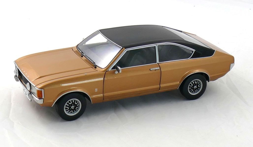 Ford Granada Coupe braun 1:18 1975 braun met. mit zu öffnenden Türen und Hauben