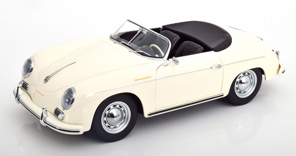 Porsche 356A Speedster 1955 weiß 1:12