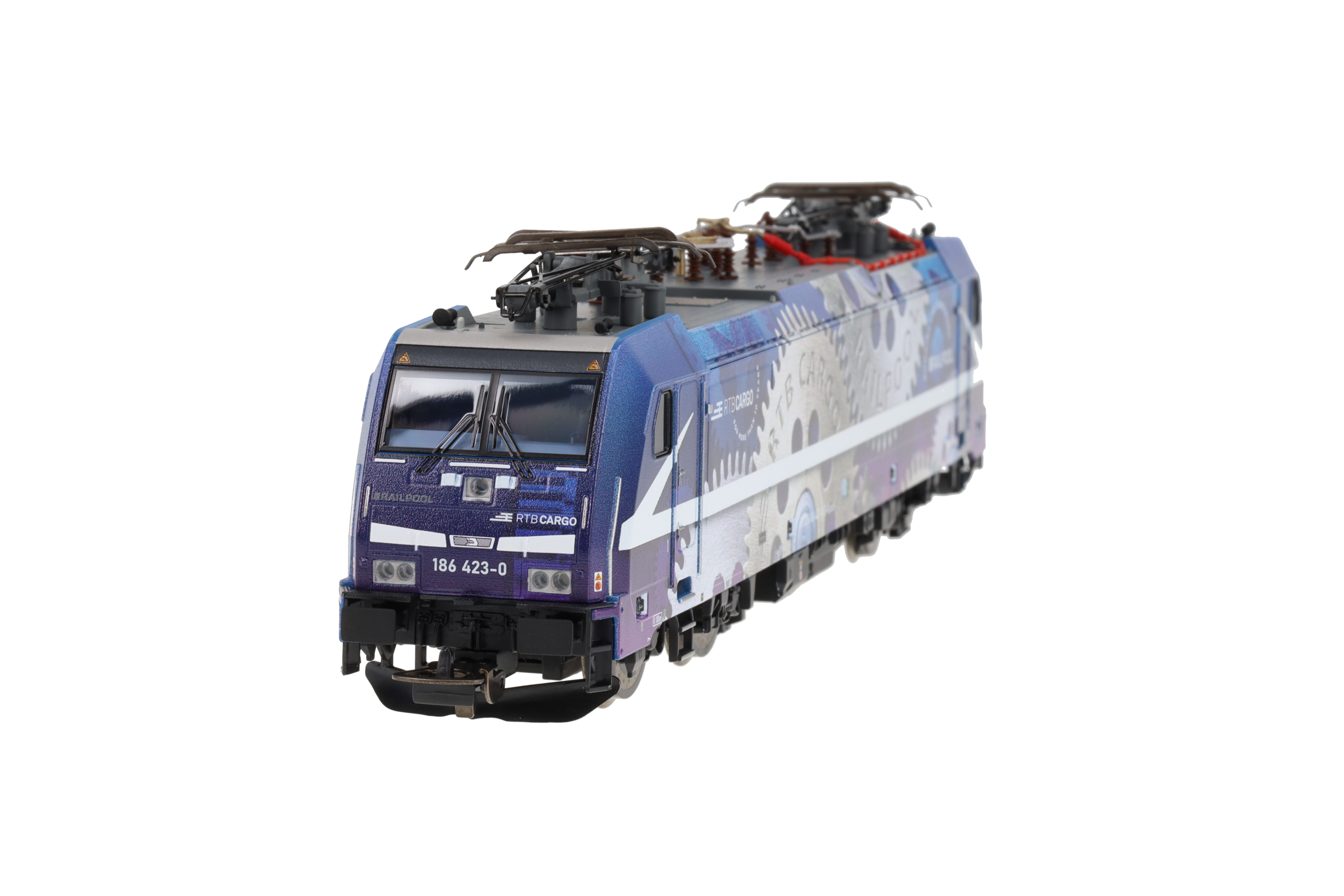 RTB Cargo E-Lok BR186 DCC Sound "clockwork" limitierte Sonderserie Wilde 13+