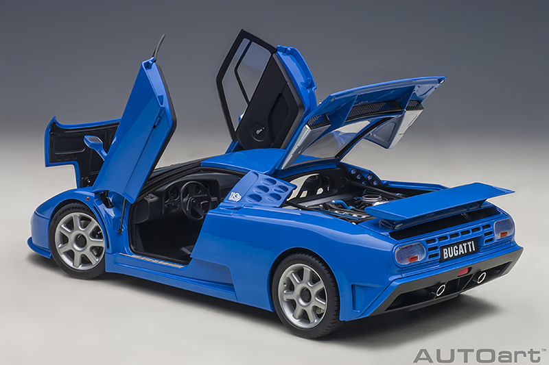 Bugatti EB110SS blau 18