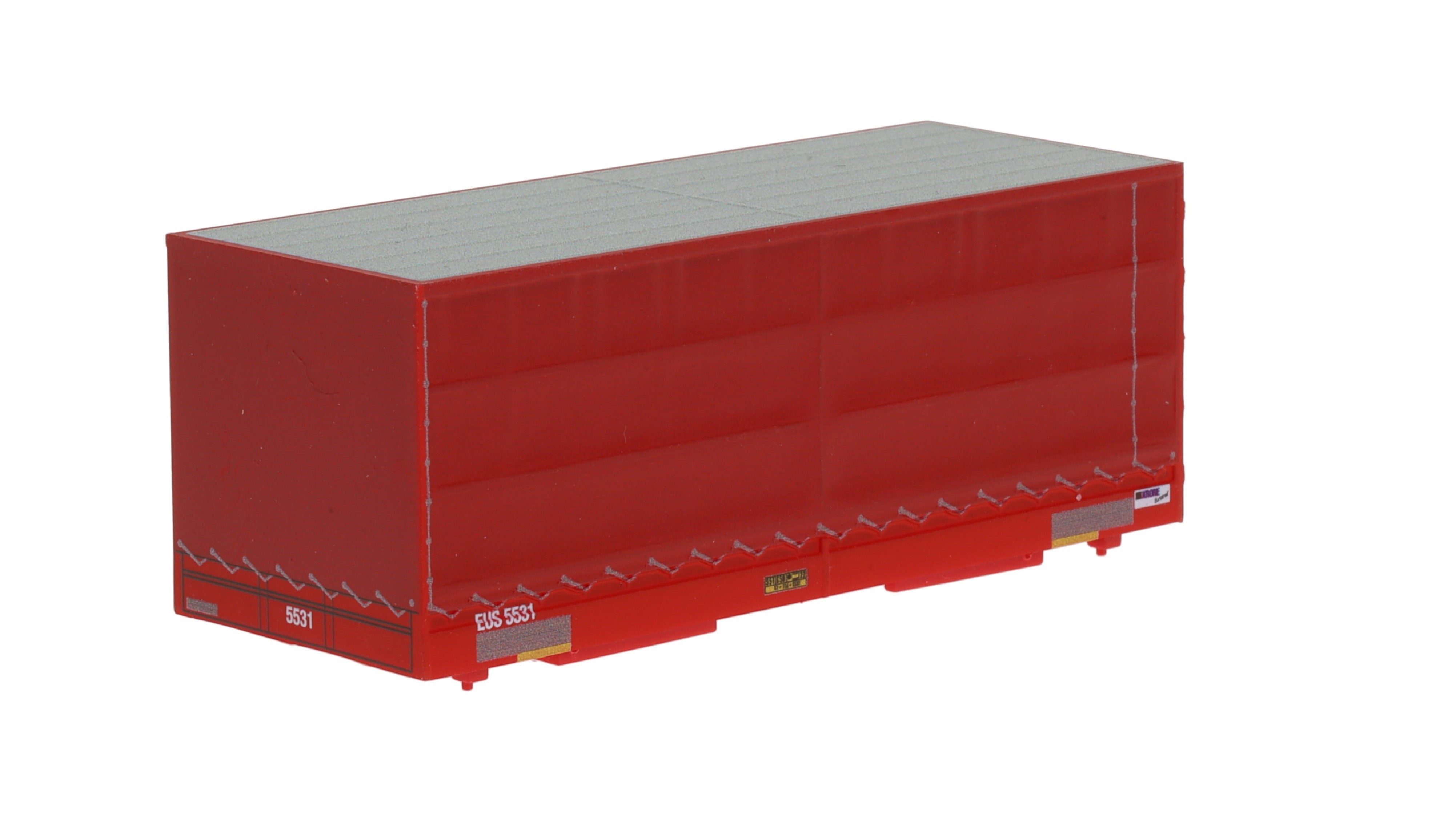 1:87 Container WB-C715 EURO- SHUTTLE, Wechselbehälter WB-C 715 PP Pritsche / Pla