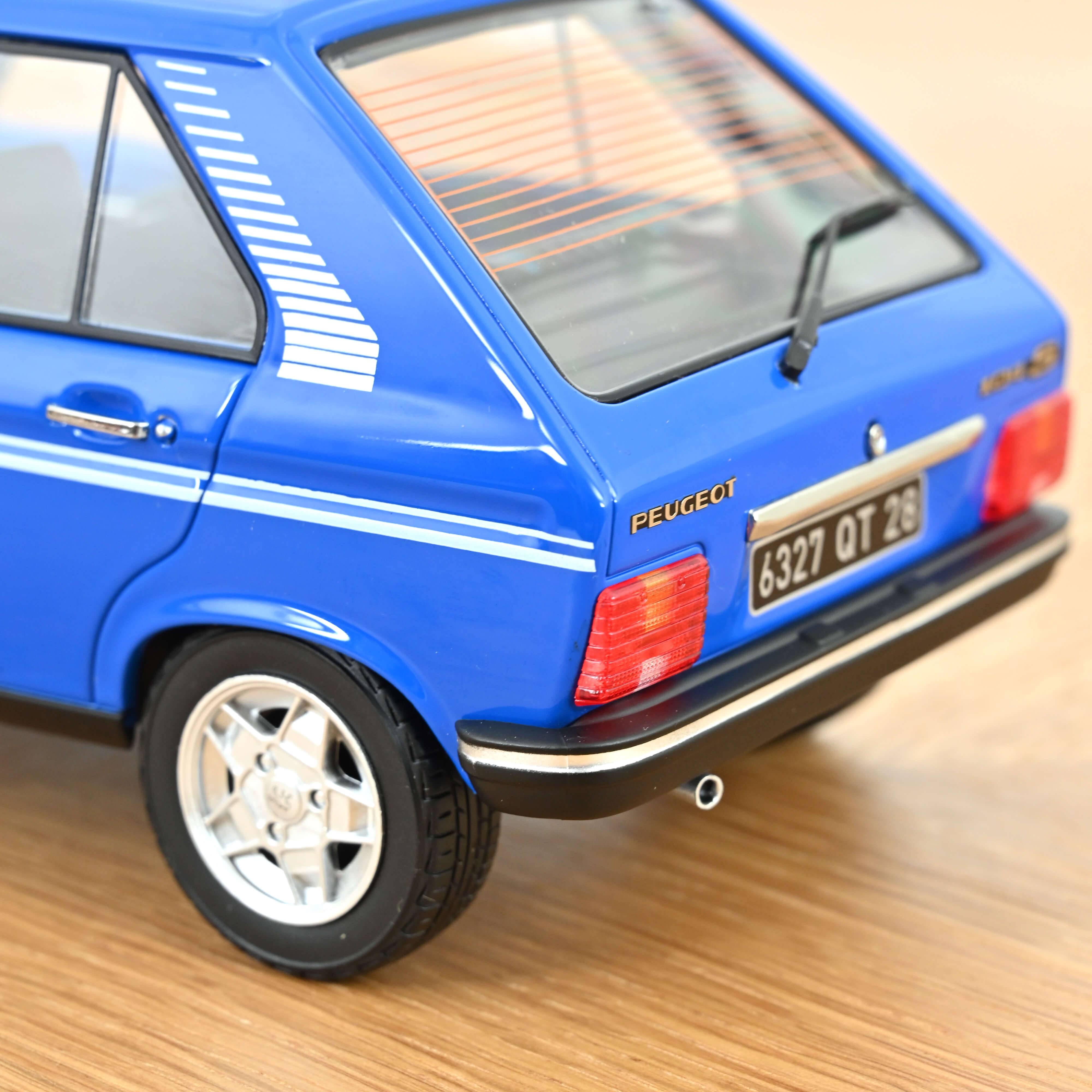 Peugeot 104 S´81 1:18 blau Ibis Blau