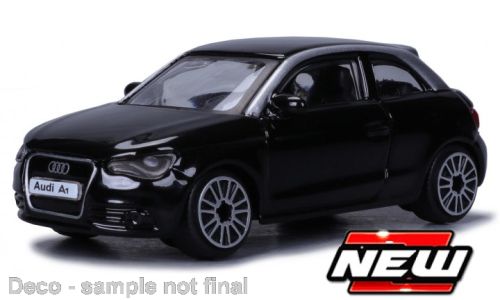 Audi A1 Schwarz 2010 1/43