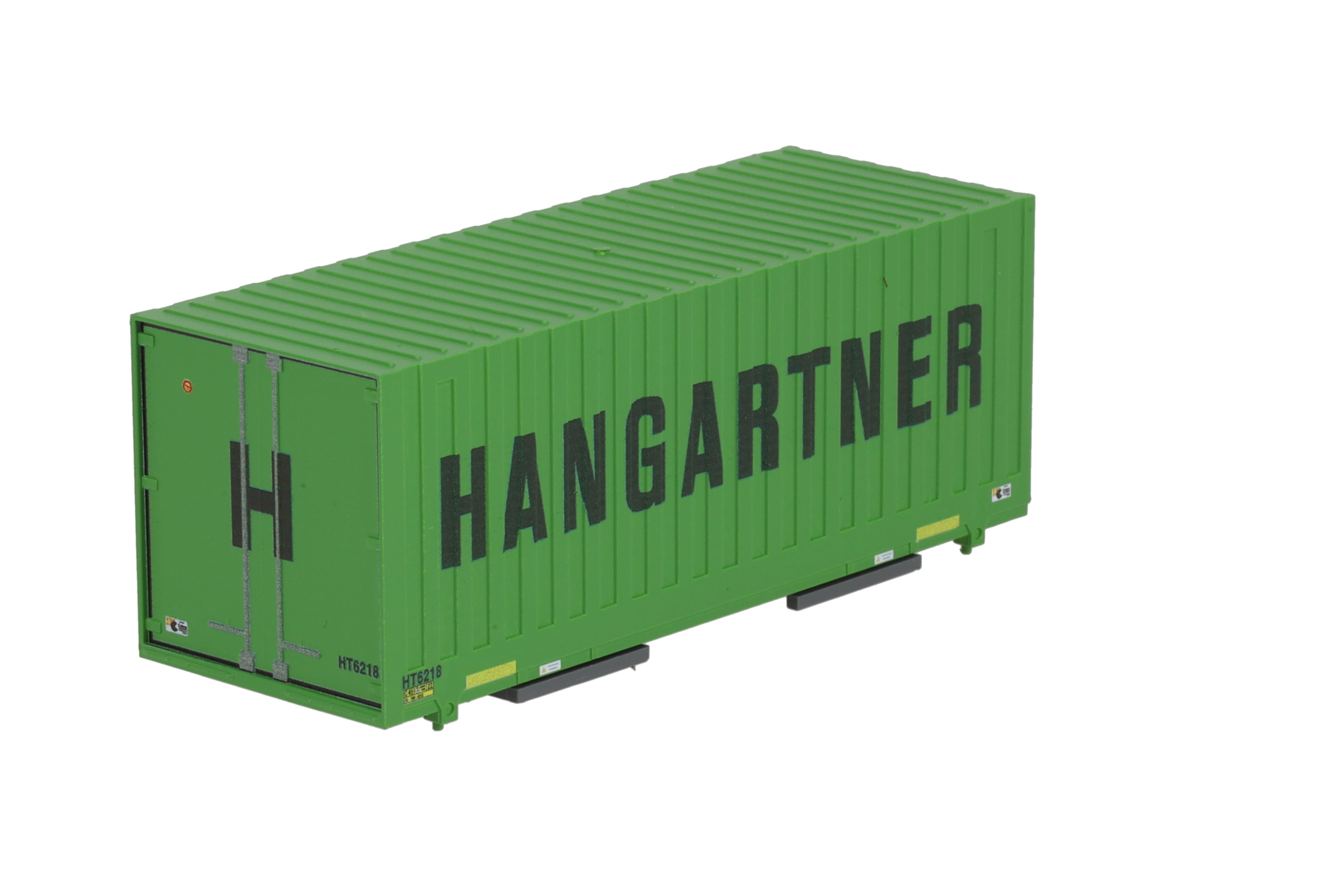 1:87 Container WB-C715 HANGAR Wechselbehälter WB-C 715 Cobra Spu-Wa Box, Aufschr