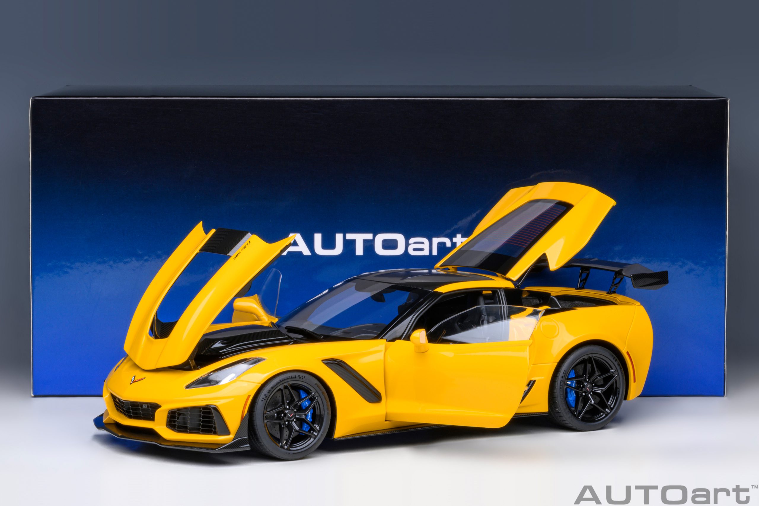 Chevrolet Corvette ZR1´19 gelb 1:18