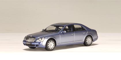 Maybach 57 SWB blau silb.blau 1:43