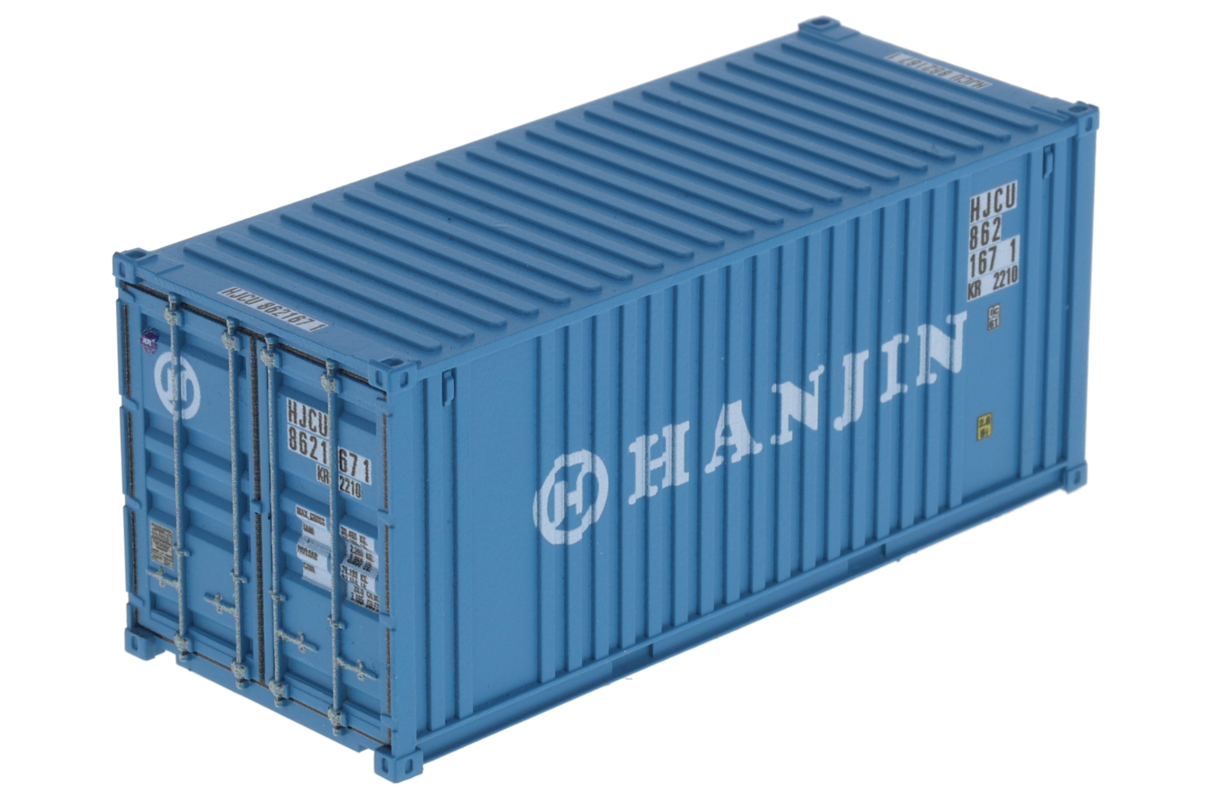 Container 20´FlatPanel HANJIN Behälternummer: HCJU 862167