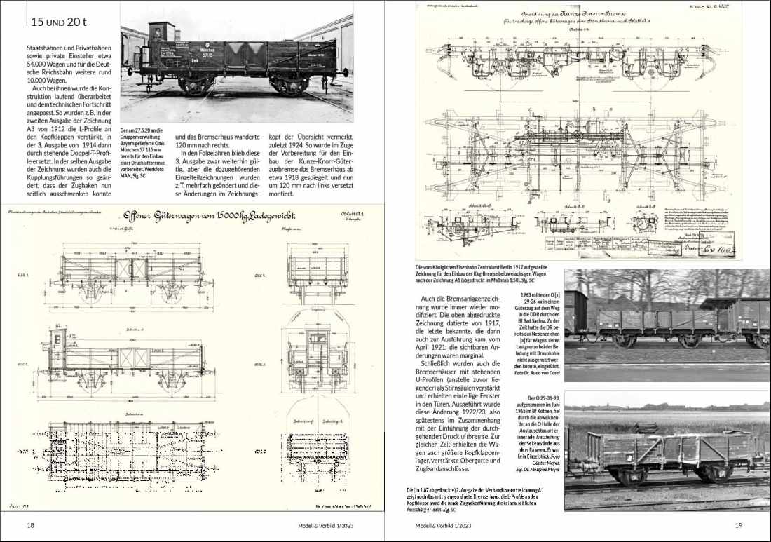 Modell&Vorbild offene Wagen1 Stefan Carstens, Hintergrundinformationen, Modell-B