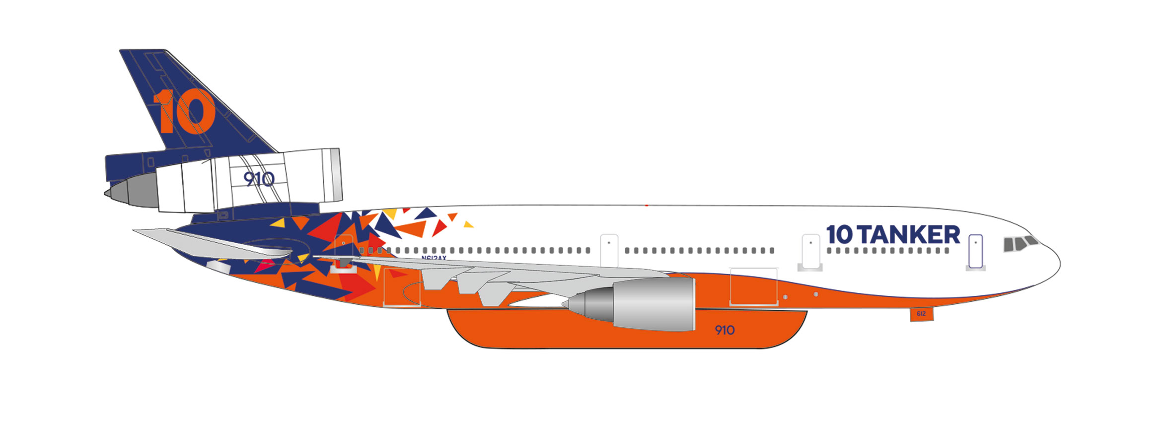 DC-10 10 Tanker new colors