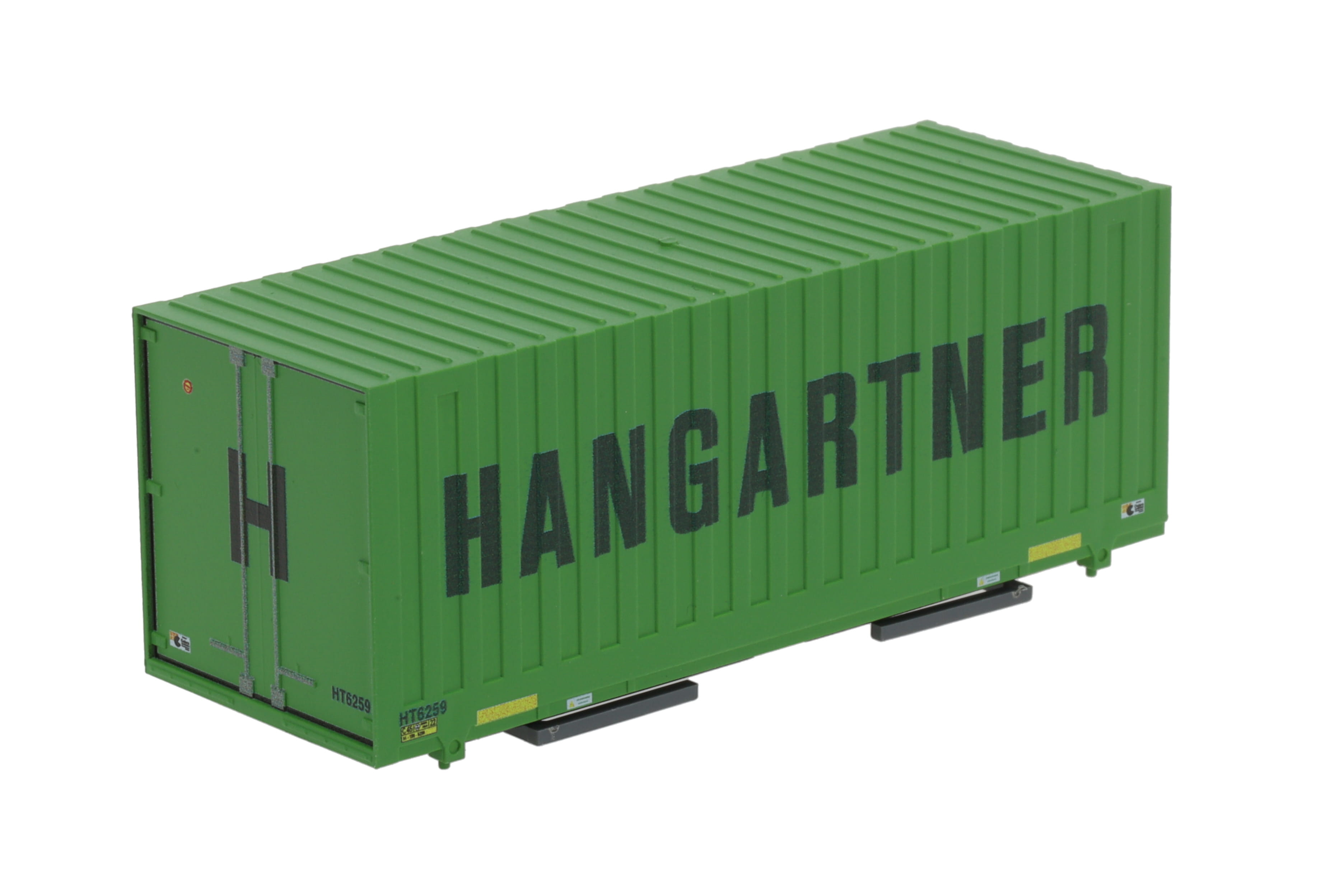 1:87 Container WB-C715 HANGAR Wechselbehälter WB-C 715 Cobra Spu-Wa Box, Aufschr