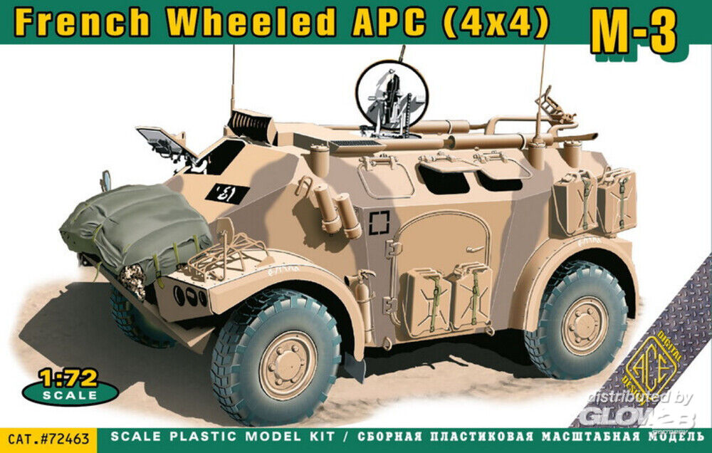 ACE 1:72 M-3 wheeled Armoured Pesonnel Carrier