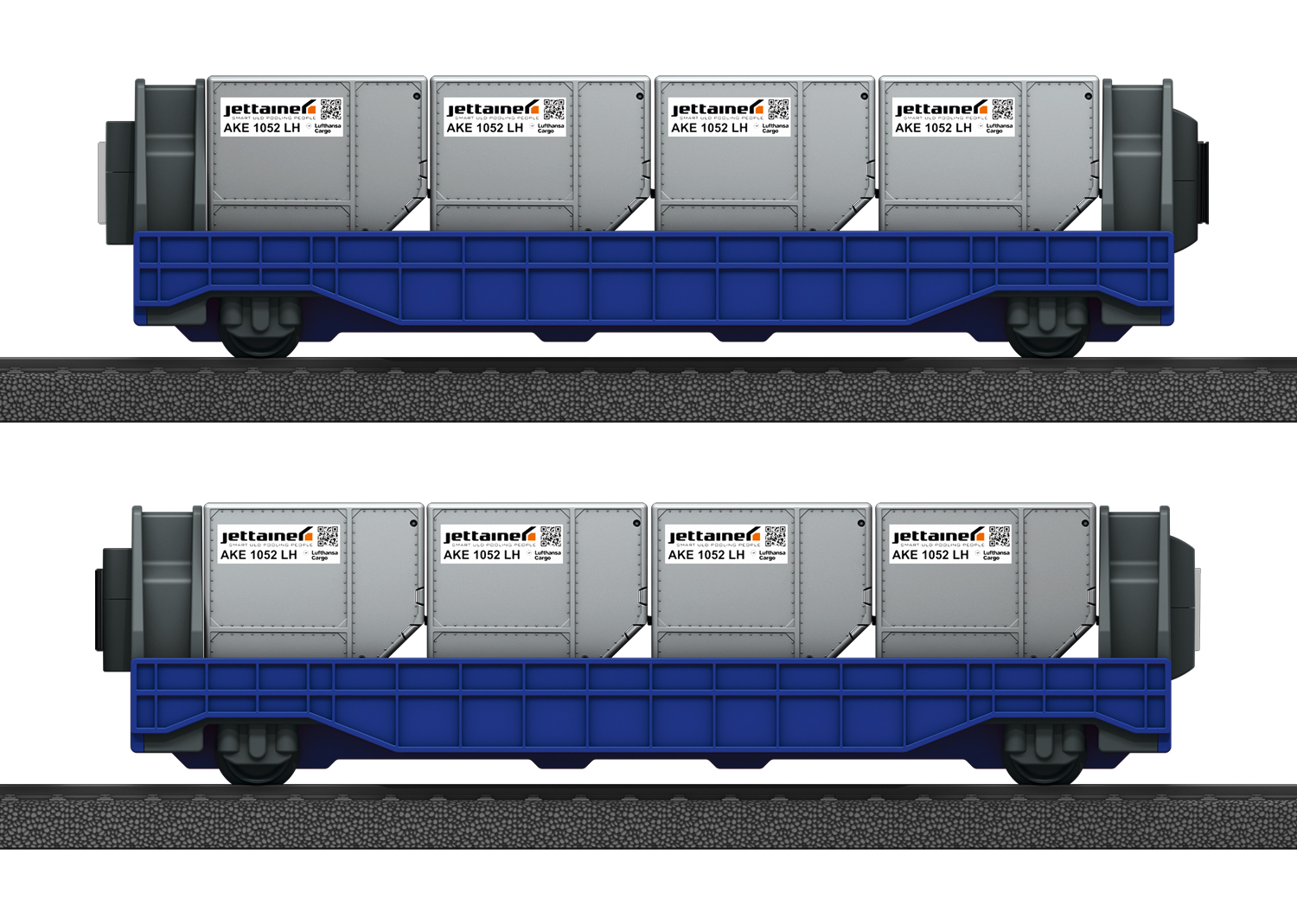 Jettainer Wagen-Set my World mit Magnetkupplung