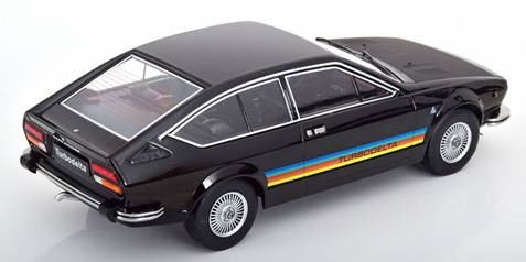 Alfa Romeo 2000 GTV schwarz Turbodelta 1:18